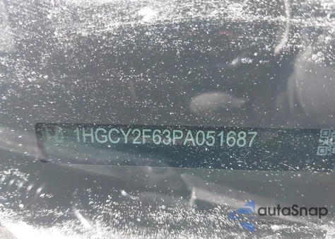 2023 Honda Accord Hybrid Ex-L from USA, damaged, VIN 1HGCY2F63PA051687